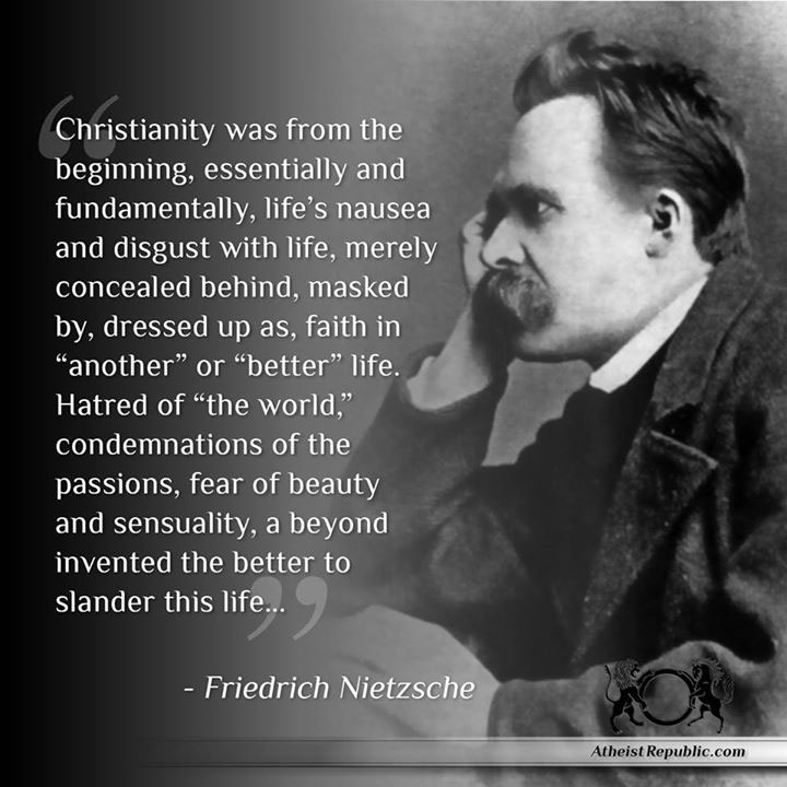 Resultado de imagem para christianity nietzsche quotes