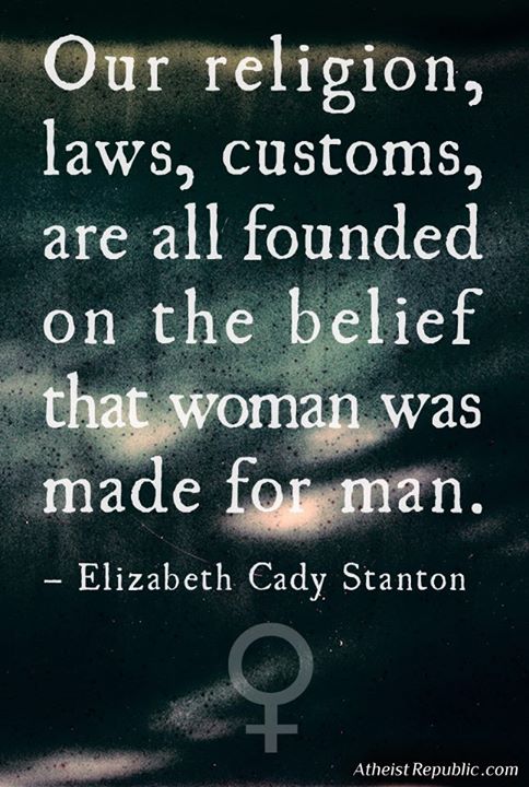 The Belief That Woman was Made for Man