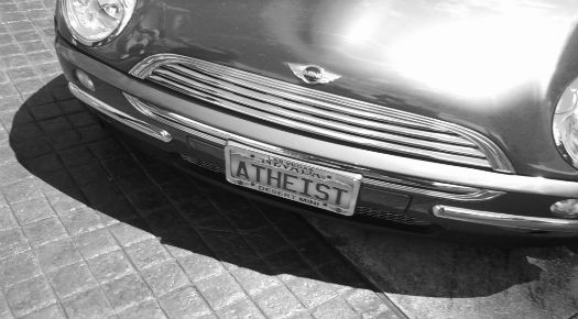 Atheist License Plate