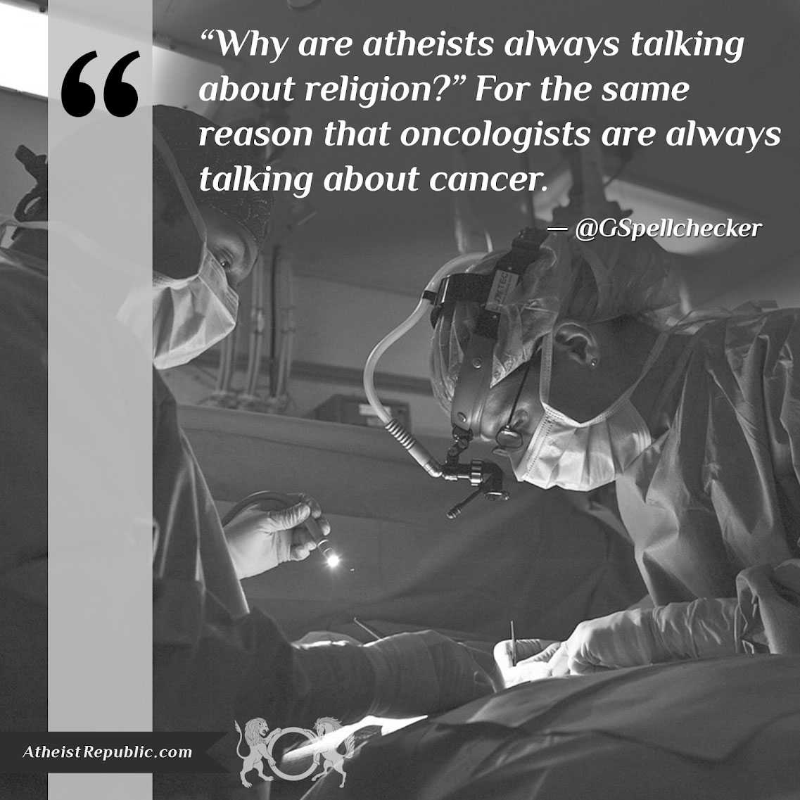 Why are atheists always talking about religion?