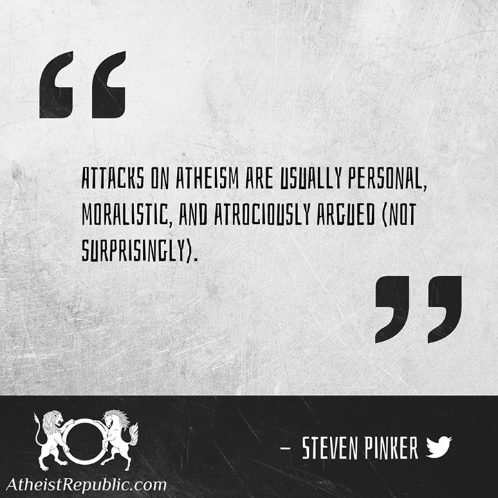 Attacks on Atheism - Steven Pinker