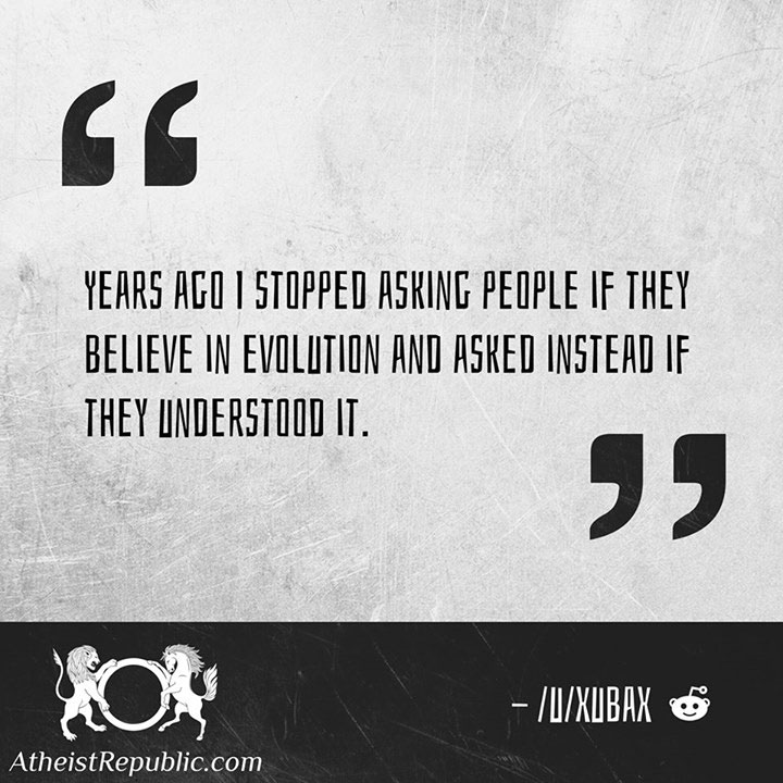 Belief in Evolution