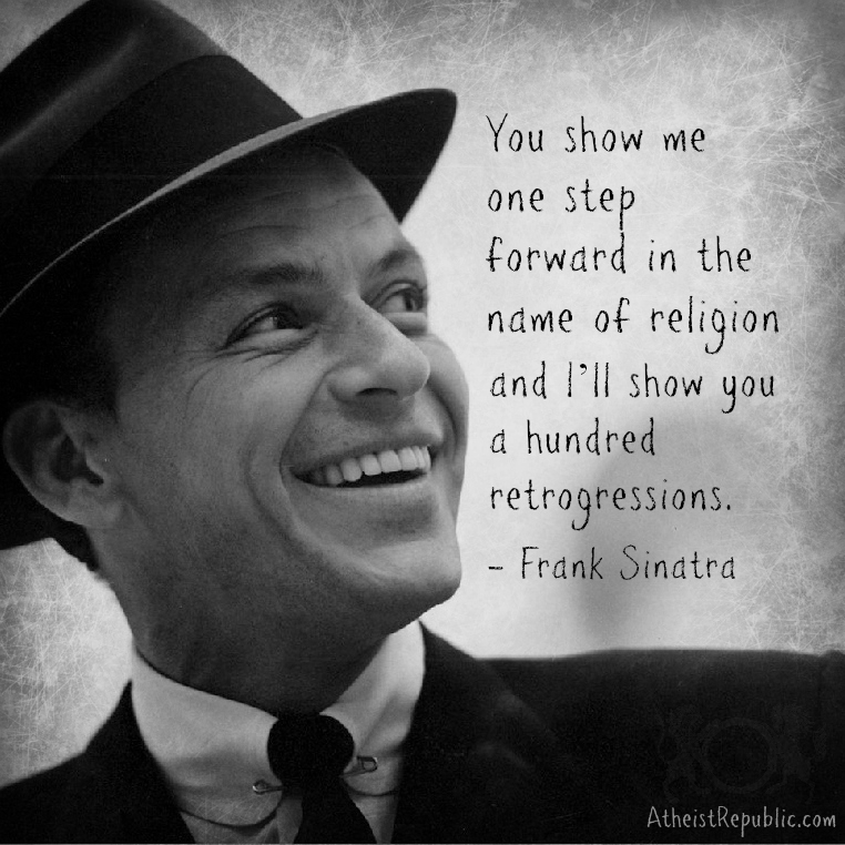 Frank Sinatra on Religion