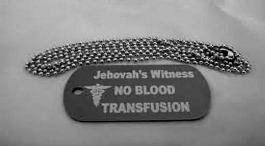 Jehovahs Witness Blood Transfusion