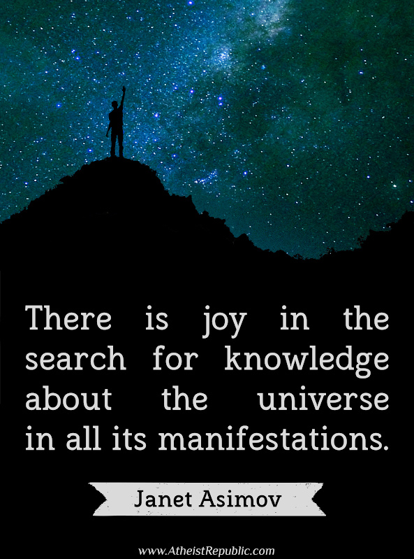 Joy in the Search of Knowledge