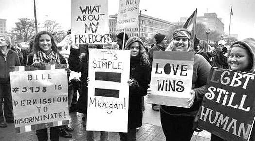 Michigan Protest