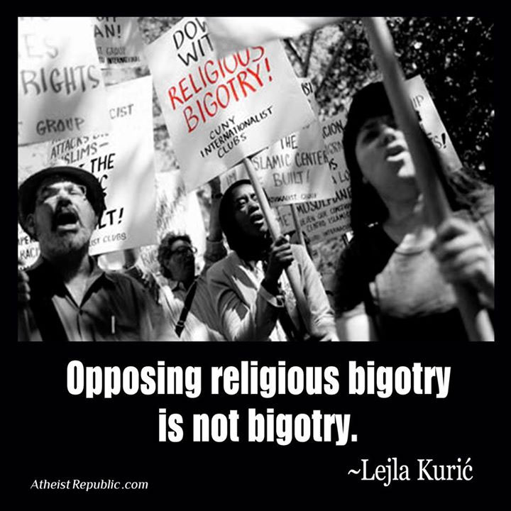 Opposing Bigotry