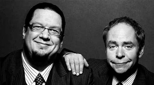 Comedy Duo Penn and Teller