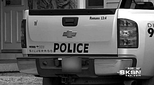 Police Religious Decal