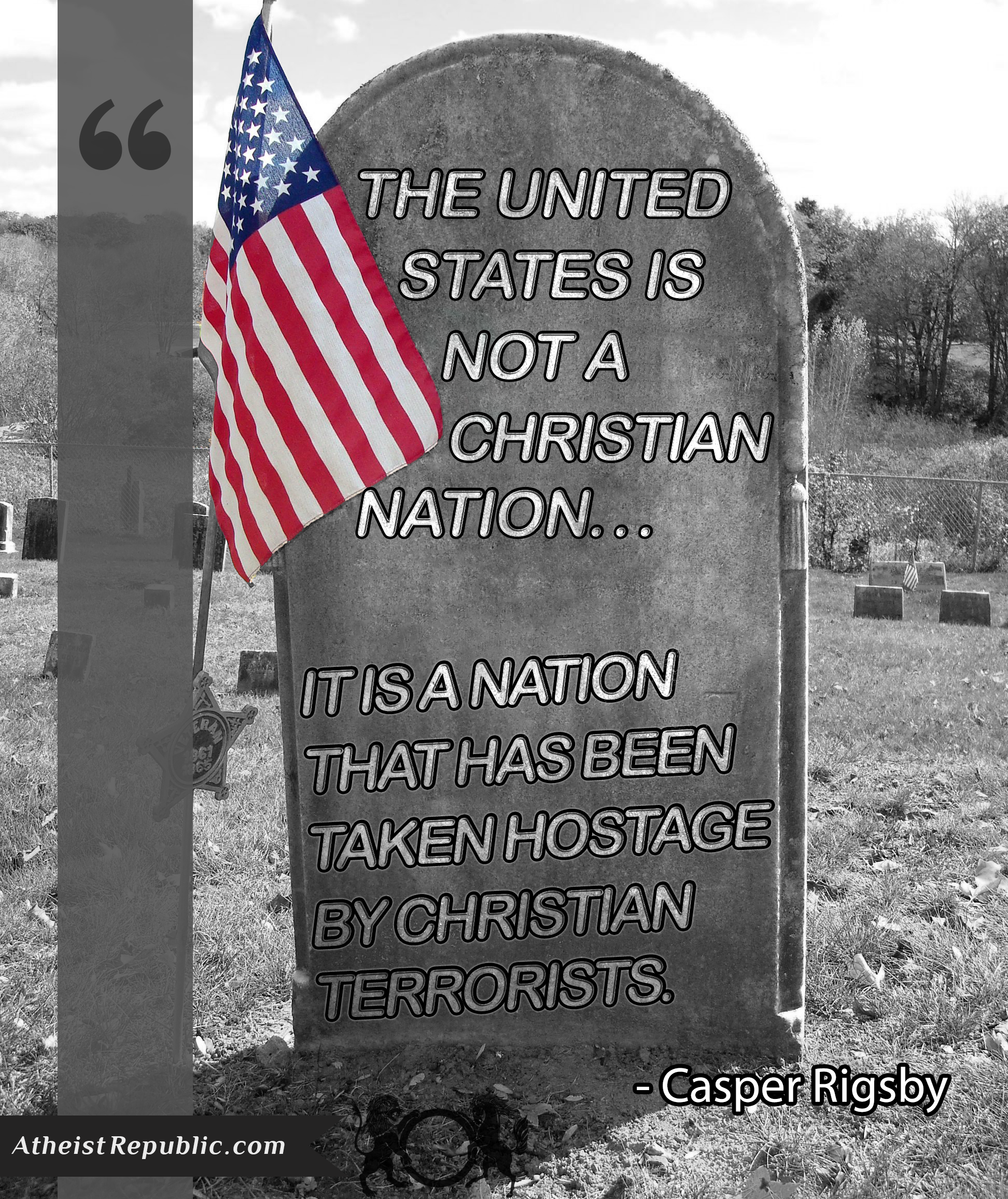 The United States is not a Christian Nation - Casper Rigsby
