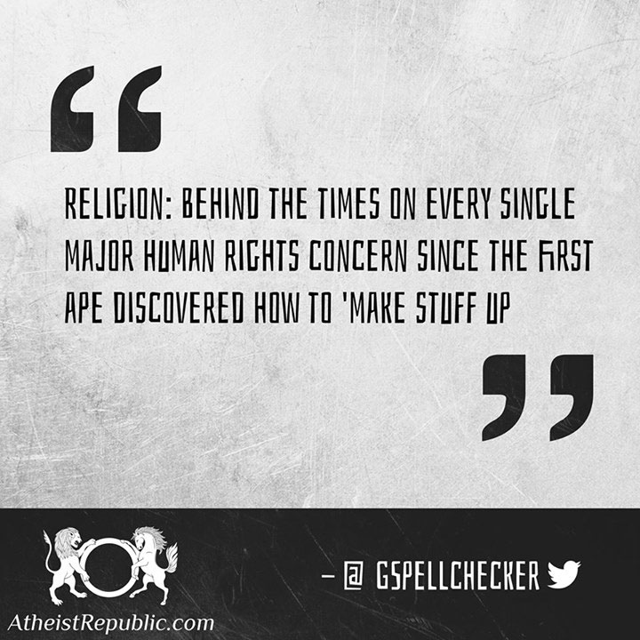 Religion Behind the Times