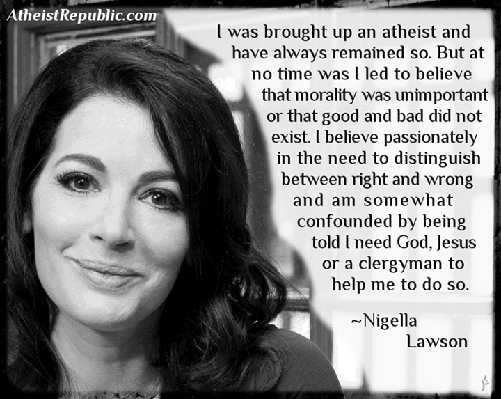 Right and Wrong - Nigella Lawson