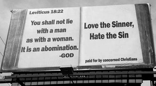 Tennessee Anti Gay Billboard