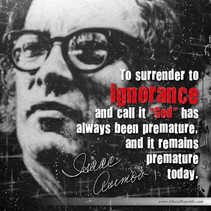 To Surrender Ignorance - Isaac Asimov