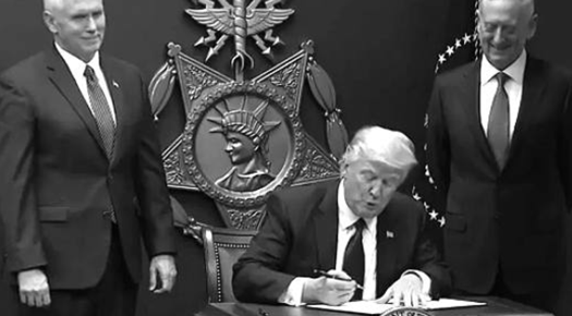 Trump Signing