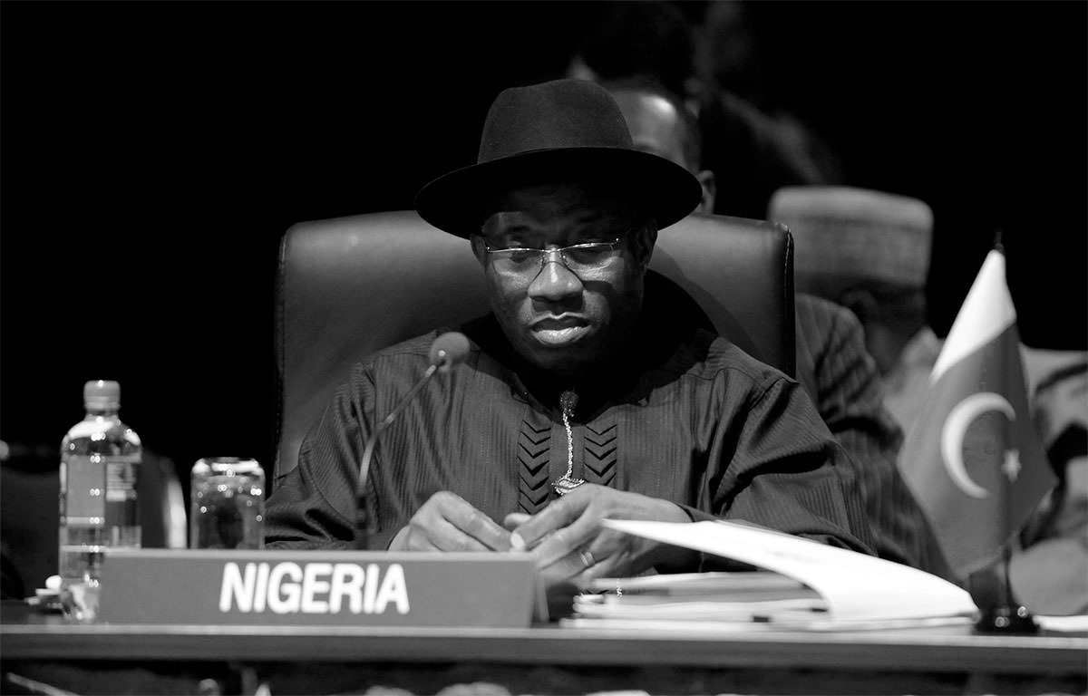 Nigeria President Goodluck Jonathan