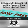  ritique on Religious Belief