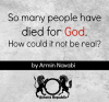 People have died for God
