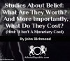 Studies about Belief
