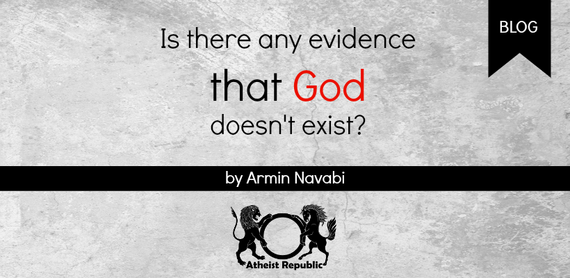 Evidence God Doesnt Exist