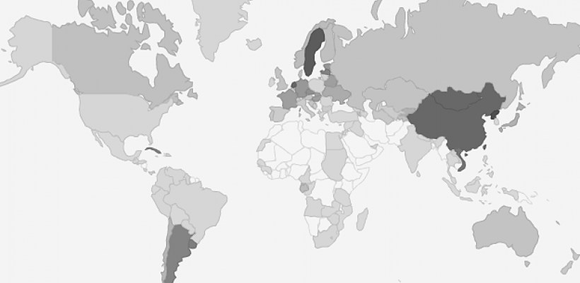 Atheism World Map