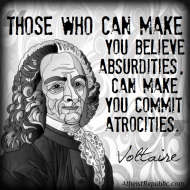 Belief in Absurdities