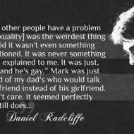 Daniel Radcliffe on Homosexuality