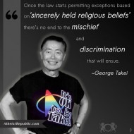 Discrimination - George Takei
