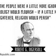 Enlightened People Cause Religion to Perish