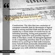 Explaining Creationism