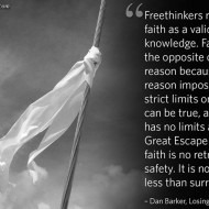 Freethinkers Reject Faith