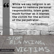 Islam Blaming Victims