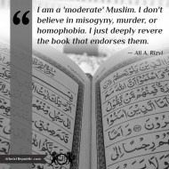 I am a 'moderate' Muslim!