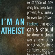 I'm an Atheist