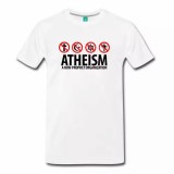 Atheism: A Non-Prophet Organization Men's Shirt