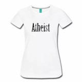 Faded Atheist Women's Shirt