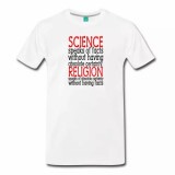 Science Speaks of Facts Men's Shirt