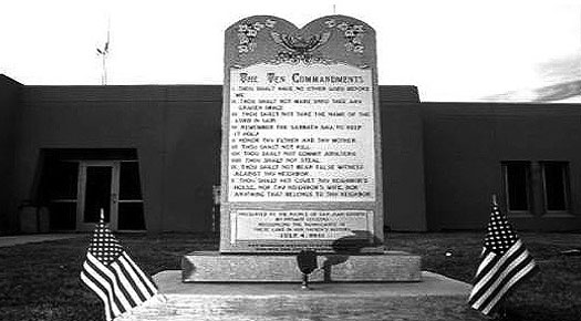 10 Commandments Monument